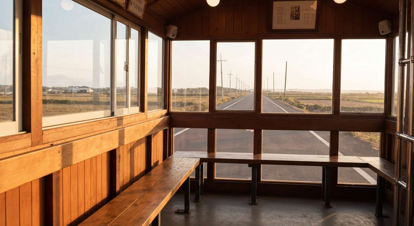 힙스터라면 주목! 제주 협재 ‘동명 정류장’ 카페, 밭담 라떼와 독특한 콘셉트 완벽 해부