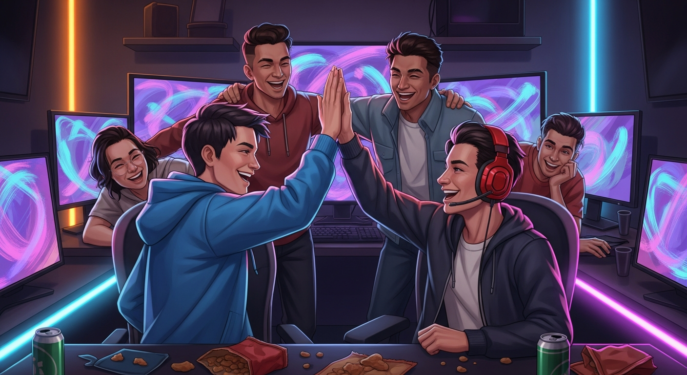 스트리머와 ‘진짜’ 팀이 되는 순간 🎮 | 콩이(Cong) 시참 5인큐, 그 폭발적인 에너지의 비밀